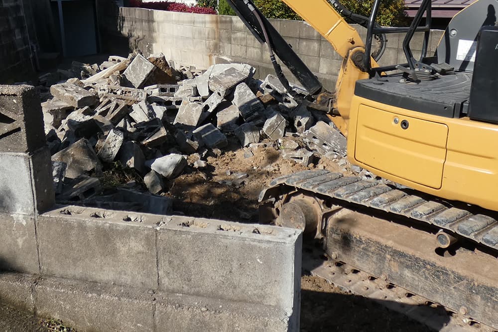 小規模解体工事 01